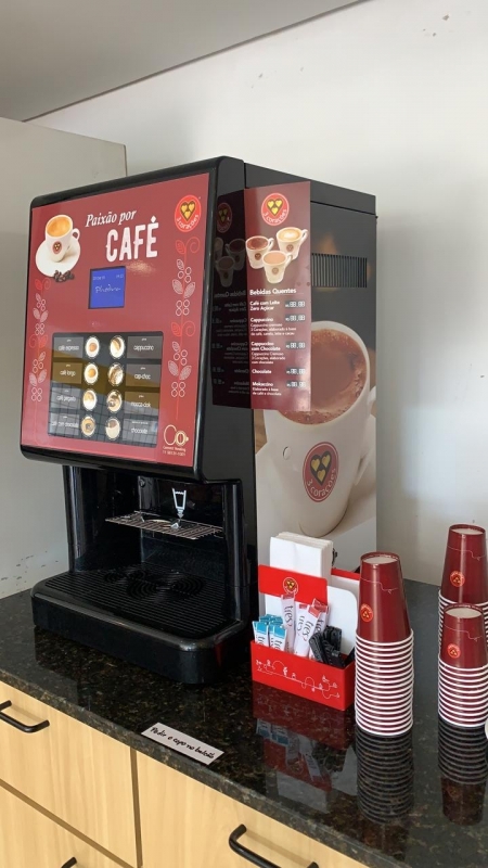 Máquina de Café 3 Corações para Empresa Orçamento Santa Cruz - Máquina de Café Profissional para Empresa