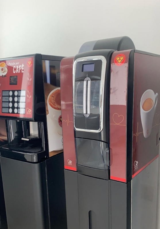 Preço de Vending Machine de Café Expresso Comodato Água Branca - Vending Machine de Café Expresso