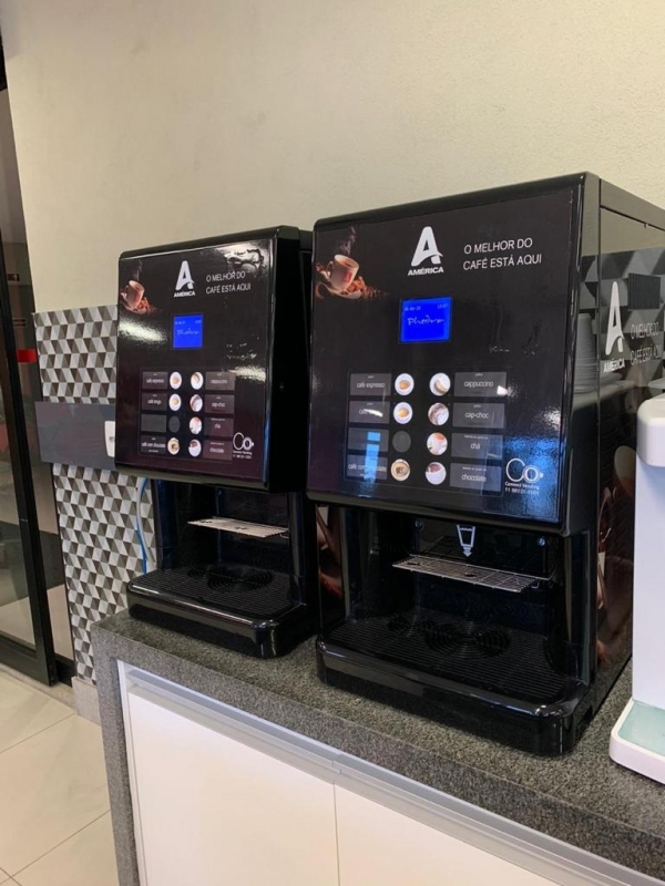 Procuro por Vending Machine de Bebidas Cremosas Mauá - Vending Machine de Café Expresso Comodato