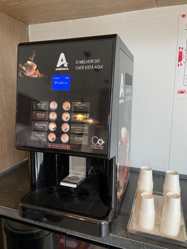 Procuro por Vending Machine para Escritório Jardim Vale do Sol - Vending Machine de Bebidas Cremosas