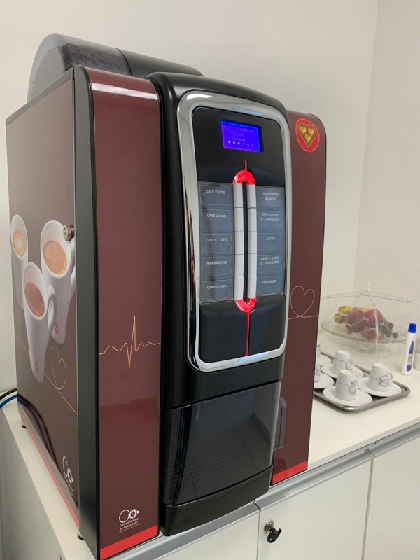 Vending Machine de Café Expresso Comodato Sumaré - Vending Machine de Bebidas Cremosas