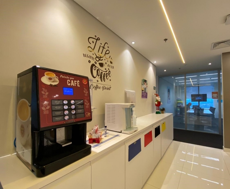 Vending Machines para Empresas Brooklin - Vending Machine de Café Expresso Comodato